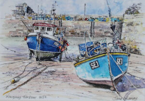 Newquay Harbour 2022, Jane Delaney