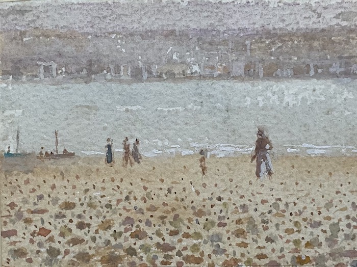 On the Beach, Penryn River by Peter Peterson