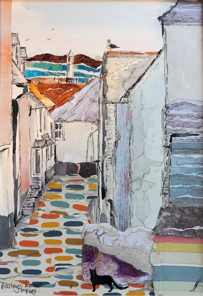 Baileys Lane, St Ives by Kerry Grant BscHons, PGCE, MA